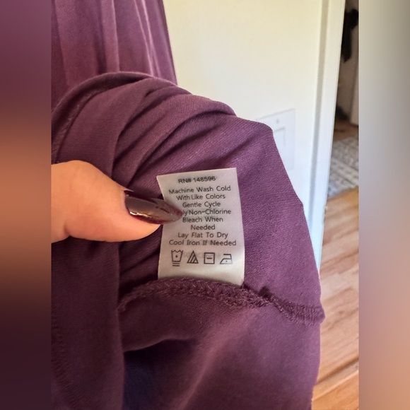 NEW Universal Standard Elea Liquid Jersey Top Purple Size 18/20 Medium 2X NWT - Picture 6 of 7